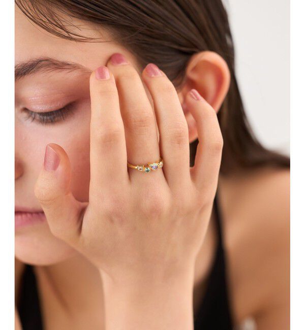 ete「[レイヤード] ビジュー リング」|リング|