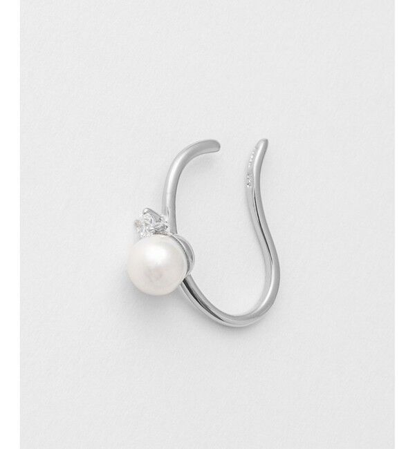 Jouete「ウェアリング ジルコニア&times;パール」|イヤリング|