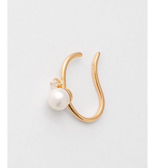 Jouete「ウェアリング ジルコニア&times;パール」|イヤリング|