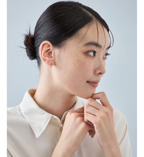 Jouete「イヤリング プレート」|イヤリング|