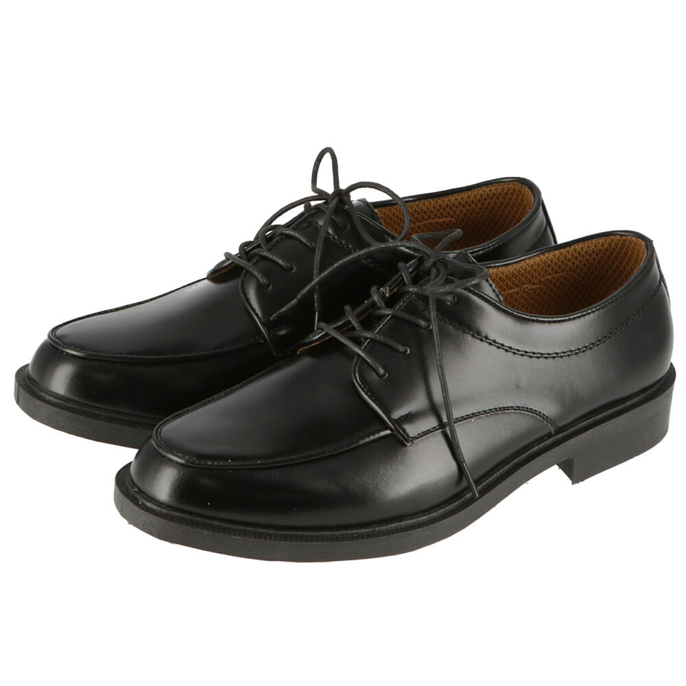 BACKYARD FAMILY「ビジネスシューズ メンズ 通販 モンクストラップ レースアップ シューレース ローファー」|ビジネス・ドレスシューズ|ブラック1