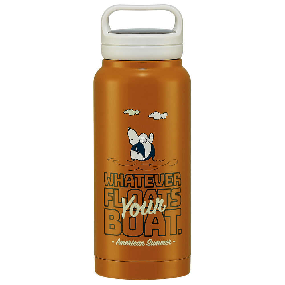 BACKYARD FAMILY「スケーター 水筒 0.8リットル 通販 ステンレスボトル マグボトル 保温 保冷 大容量」|食器・キッチングッズ|オレンジ1