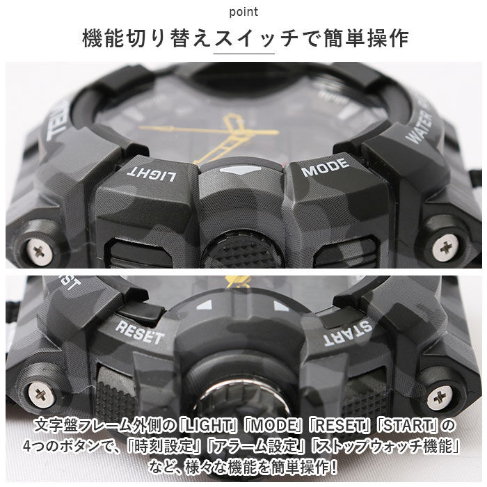 BACKYARD FAMILY「キーホルダー 時計 通販 ハンギングウオッチ カラビナウォッチ ハングウォッチ デジタル時計」|腕時計|