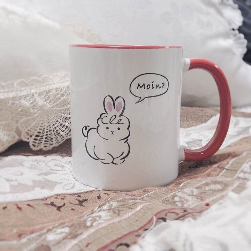 BACKYARD FAMILY「らぱぱかマグカップ らぱぱか マグカップ 通販 らぱぱかマグ マグ カップ コップ コーヒーカップ」|食器・キッチングッズ|レッド1