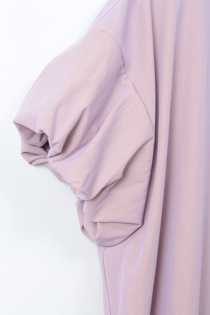 BACKYARD FAMILY「MIND マインド バルーンシャツ ワンピース 半袖 通販 ロングシャツ ロングシャツワンピース」|ワンピース|