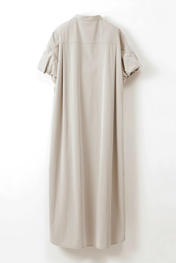 BACKYARD FAMILY「MIND マインド バルーンシャツ ワンピース 半袖 通販 ロングシャツ ロングシャツワンピース」|ワンピース|