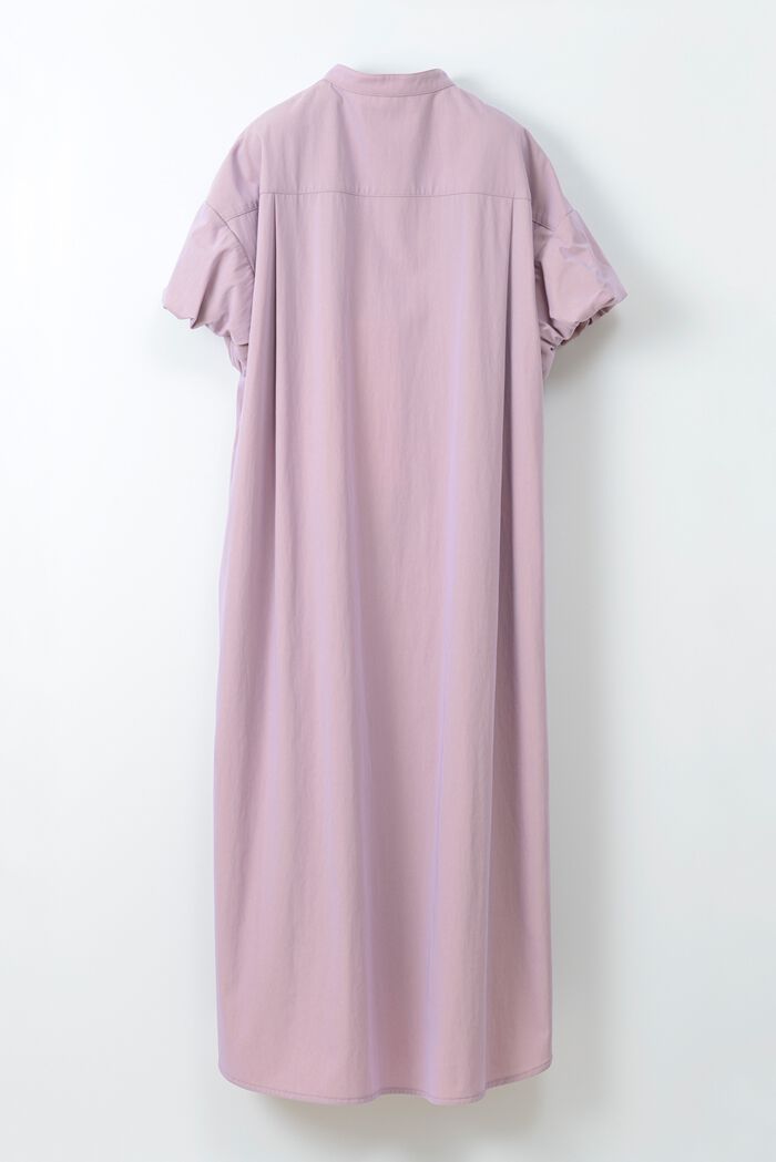 BACKYARD FAMILY「MIND マインド バルーンシャツ ワンピース 半袖 通販 ロングシャツ ロングシャツワンピース」|ワンピース|