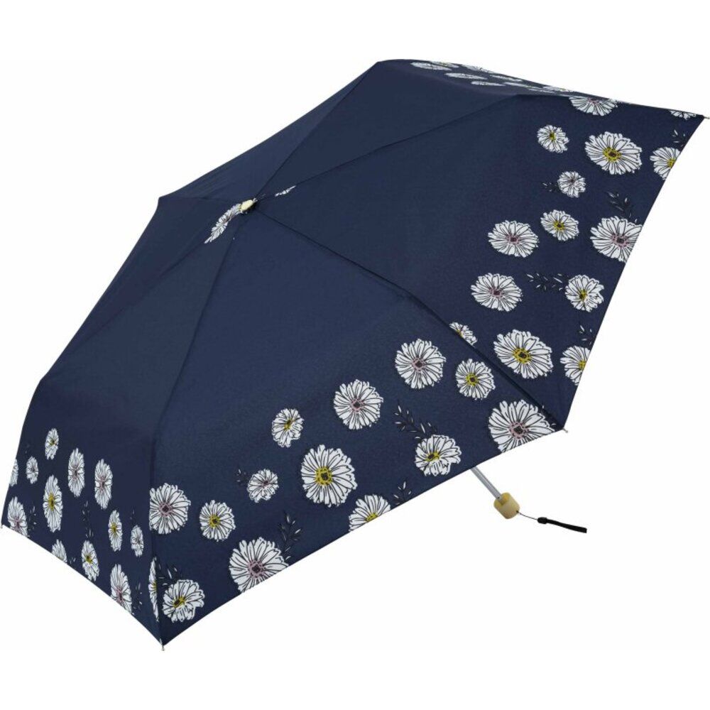 BACKYARD FAMILY「折りたたみ傘 レディース 55cm 通販 傘 かさ 折りたたみ 折り畳み 雨傘 アンブレラ スリム」|傘|ブルー2