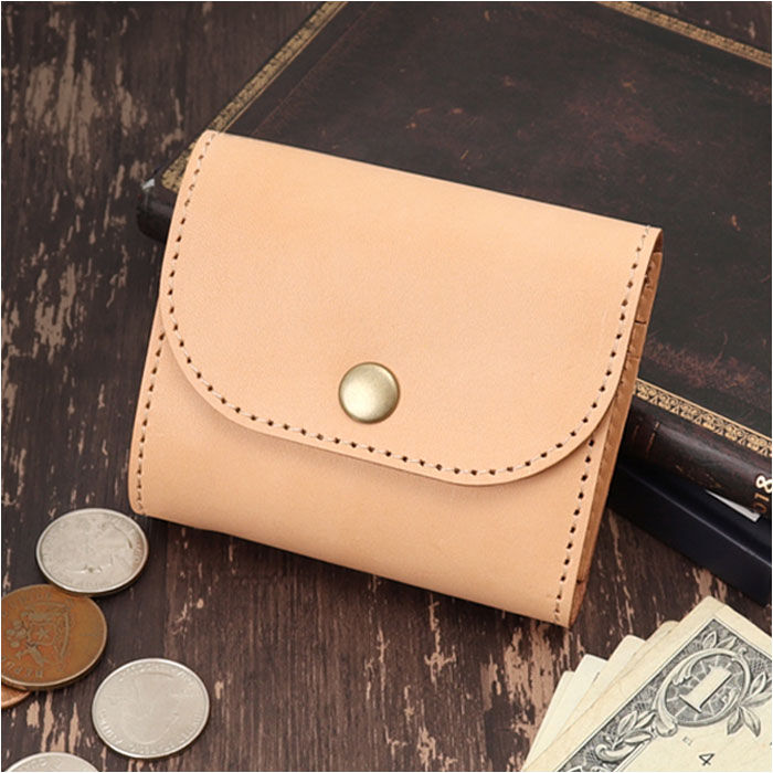 BACKYARD FAMILY「Native Creation 財布 通販 日本製 栃木レザー 経年変化 コンパクト財布 三つ折り」|財布|