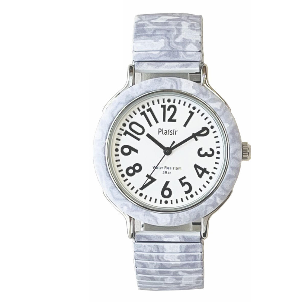 BACKYARD FAMILY「plaisir 時計 NTK-305 通販 腕時計 ニッケルフリー リストウォッチ レディース」|腕時計|ホワイト1