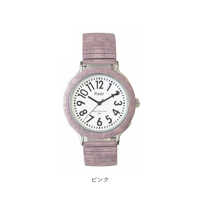 BACKYARD FAMILY「plaisir 時計 NTK-305 通販 腕時計 ニッケルフリー リストウォッチ レディース」|腕時計|