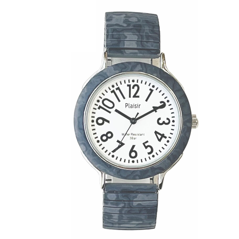 BACKYARD FAMILY「plaisir 時計 NTK-305 通販 腕時計 ニッケルフリー リストウォッチ レディース」|腕時計|グレー1