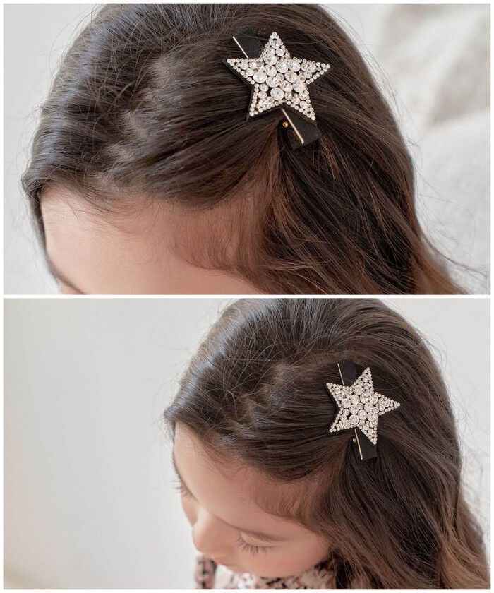 BACKYARD FAMILY「ヘアクリップ キッズ 通販 ヘア クリップ 48472102 プラハジルコニアスターヘアクリップ」|その他|