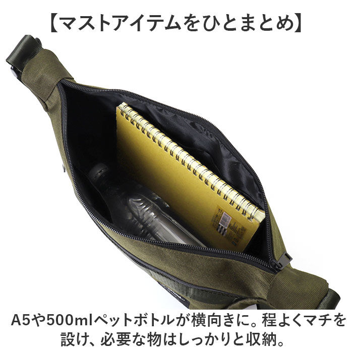 BACKYARD FAMILY「ショルダーバッグ 目弓型 通販 ショルダーバック ショルダー 斜めかけ カジュアルバッグ」|ショルダー・メッセンジャー|