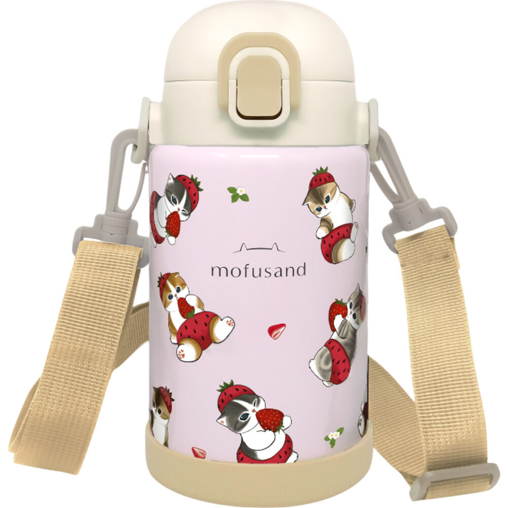 BACKYARD FAMILY「水筒 ワンタッチ かわいい 700ml 通販 ステンレスボトル ワンプッシュボトル マグボトル」|食器・キッチングッズ|ピンク1