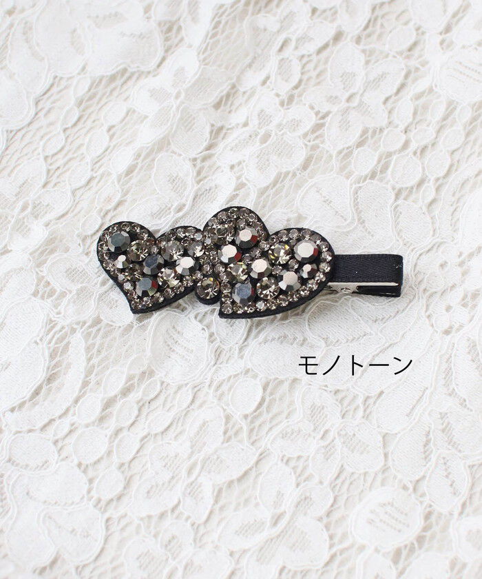 BACKYARD FAMILY「ヘアクリップ ハート 小さめ 通販 ヘア クリップ ヘアピン 髪飾り 髪留め キッズ 女の子 子供」|その他|