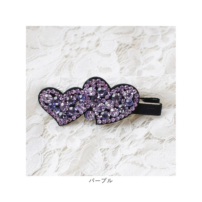 BACKYARD FAMILY「ヘアクリップ ハート 小さめ 通販 ヘア クリップ ヘアピン 髪飾り 髪留め キッズ 女の子 子供」|その他|