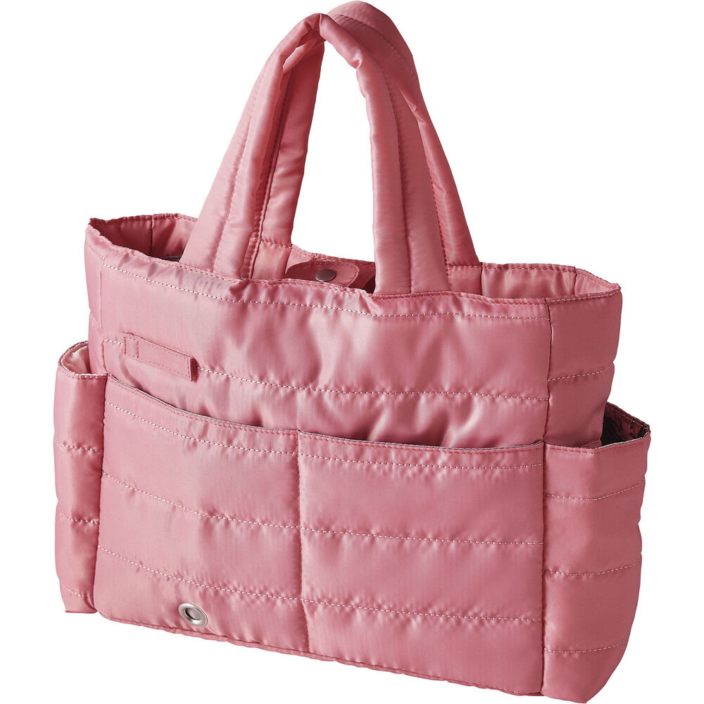 BACKYARD FAMILY「トートバッグ 通販 2wayバッグ 入院バッグ 入院用品 入院グッズ 入院準備 A4サイズ」|トートバッグ|ピンク1