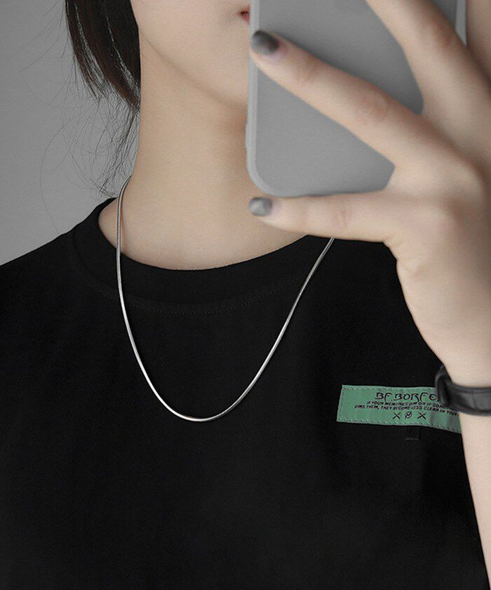 BACKYARD FAMILY「ネックレス スネークチェーン 通販 ダイヤモンドハーツ nec-1350 Diamond」|その他|