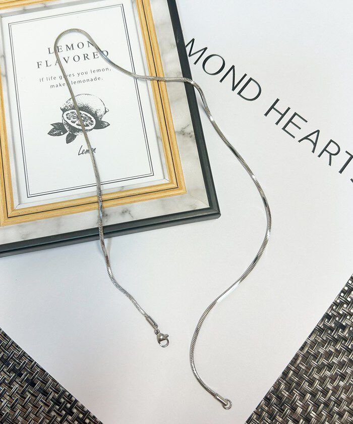 BACKYARD FAMILY「ネックレス スネークチェーン 通販 ダイヤモンドハーツ nec-1350 Diamond」|その他|