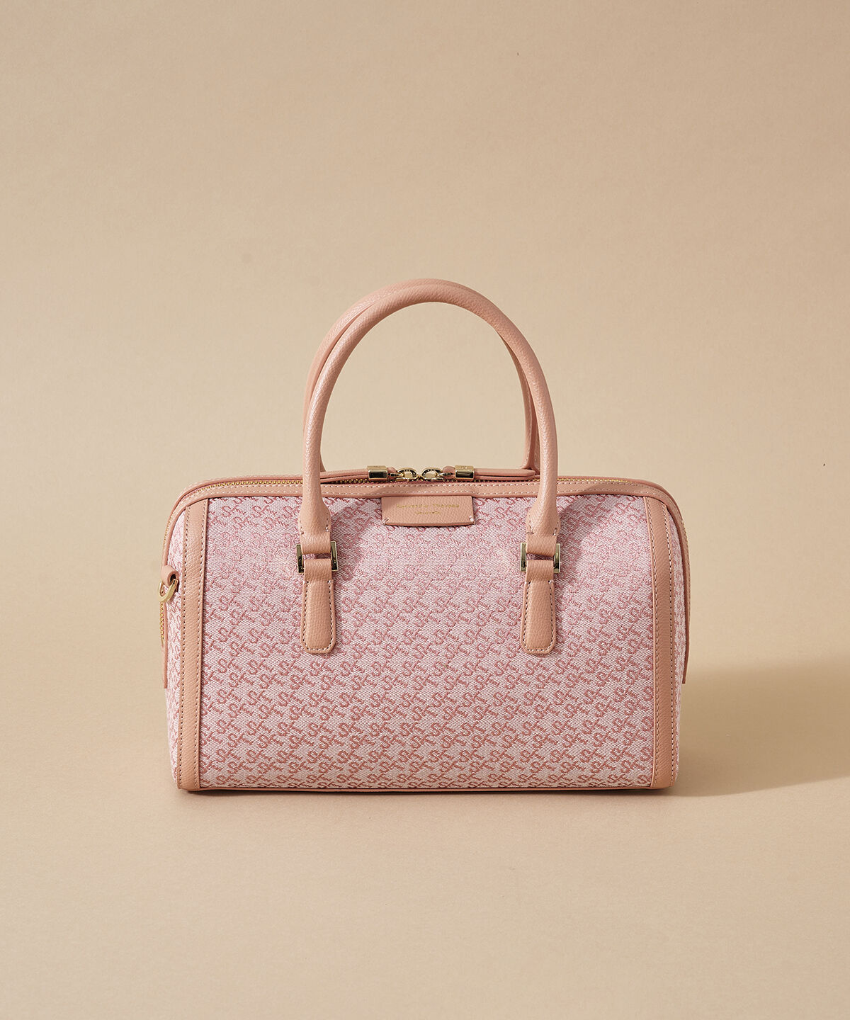 Samantha Thavasa「ST Jacquard ボストン オリゾンタール」|ボストンバッグ|