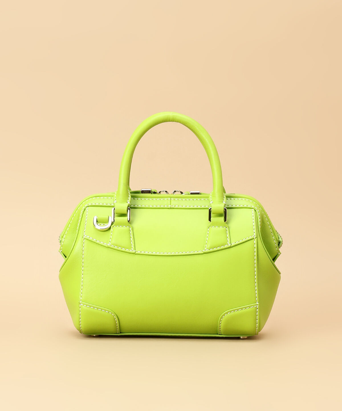 Samantha Thavasa「イタリアンカーフレザー ボストンバッグ 小サイズ」|ハンドバッグ|