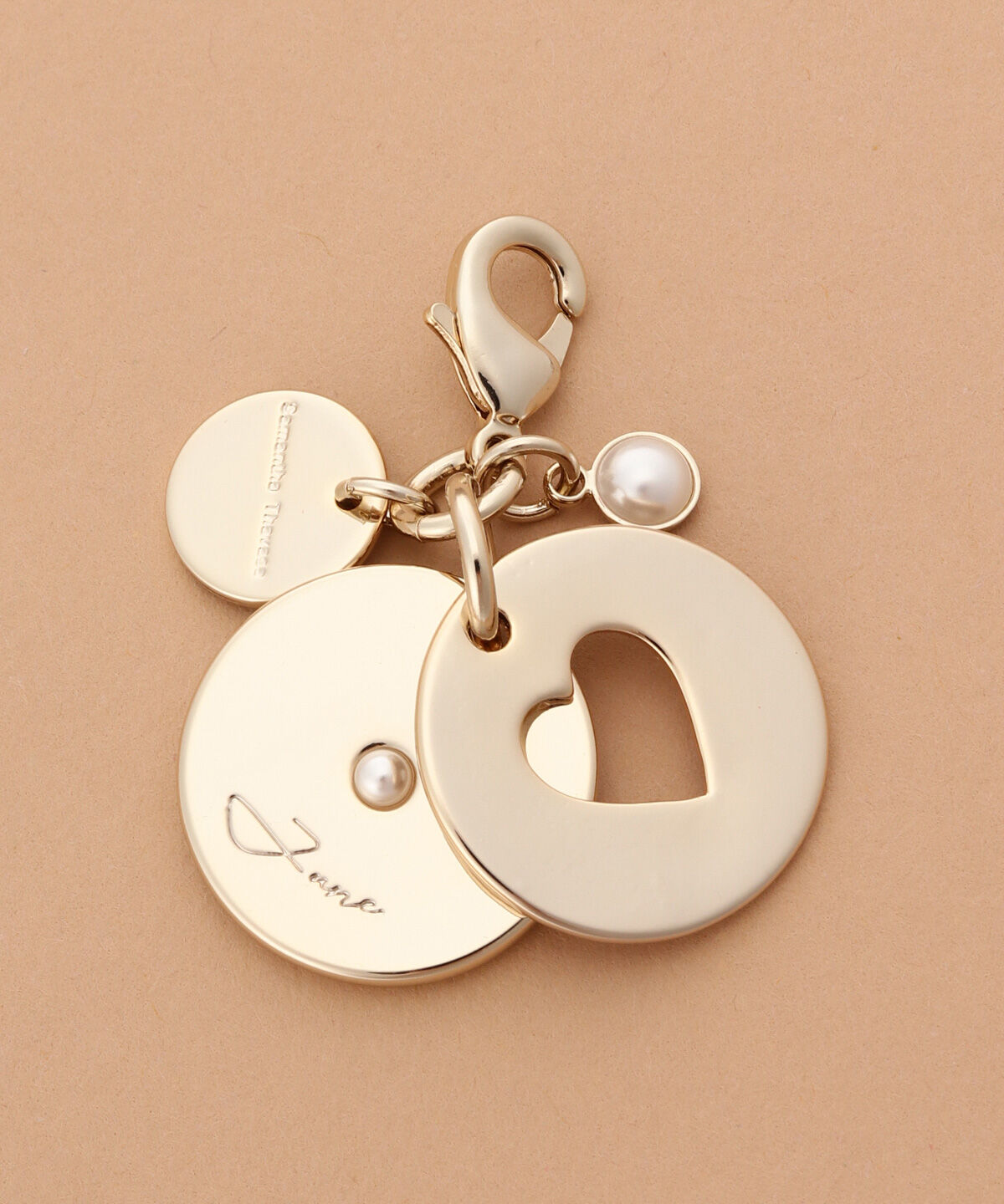 Samantha Thavasa「バースデーストーンカラービジューファスナーチャーム（6月）」|チャーム・キーホルダー|