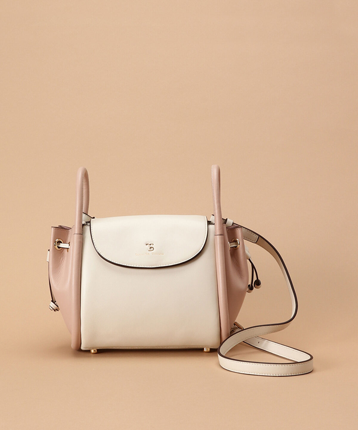 Samantha Thavasa「バイカラーサイド巾着 ショルダーバッグ」|ショルダー・メッセンジャー|