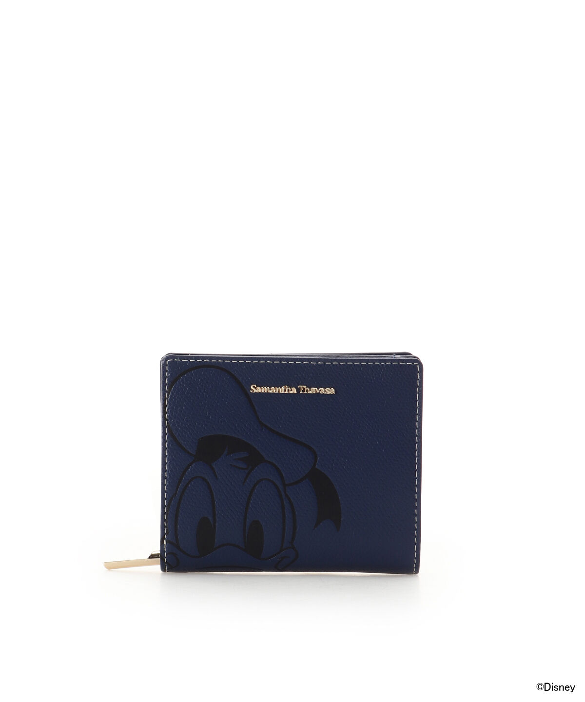Samantha Thavasa「「ドナルドダック」&「デイジーダック」コレクション 折財布」|財布|ネイビー