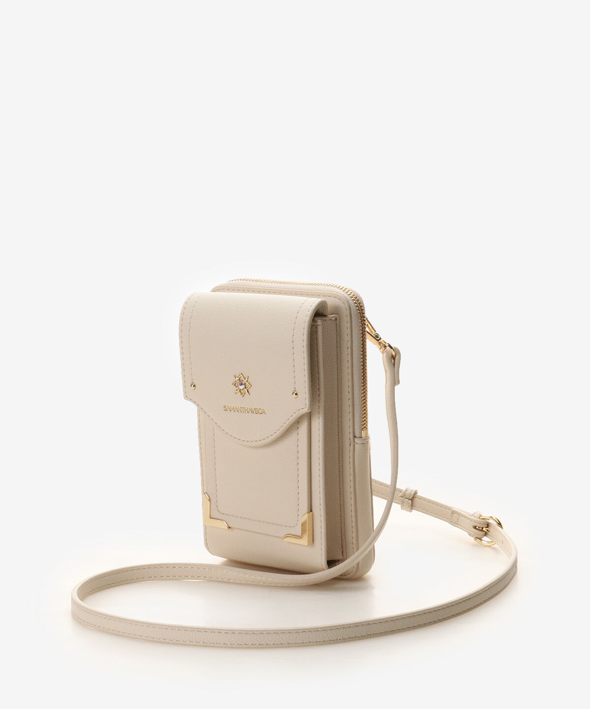 Samantha Vega「シンプルビジュースマホショルダーバッグ」|ショルダー・メッセンジャー|