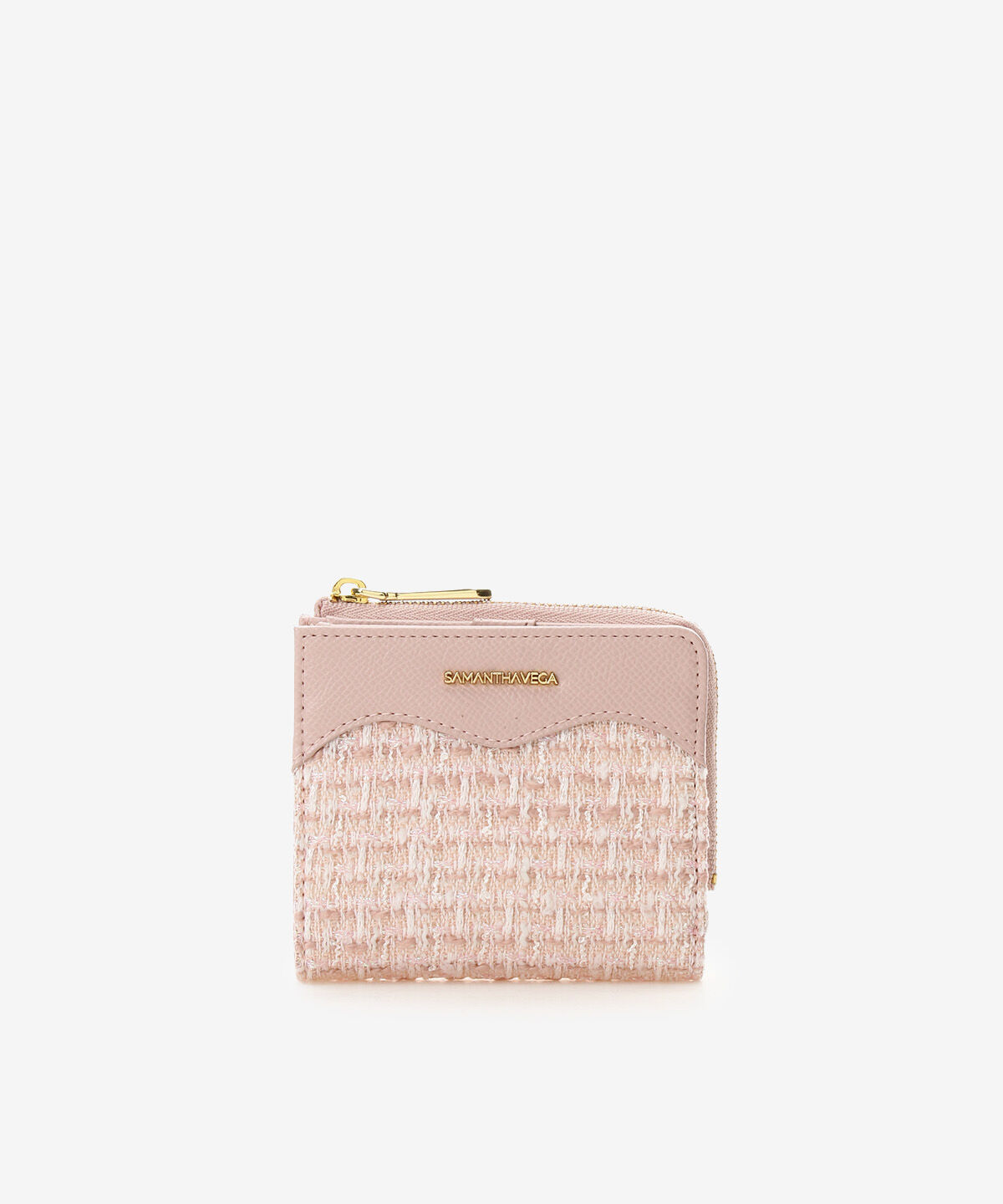 Samantha Vega「チェックハート型ミニマム財布」|財布|ﾋﾟﾝｸﾍﾞｰｼﾞｭ