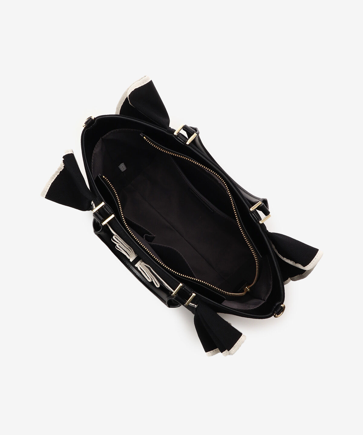 Samantha Vega「リボンフリルハンドバッグ（大）」|ハンドバッグ|