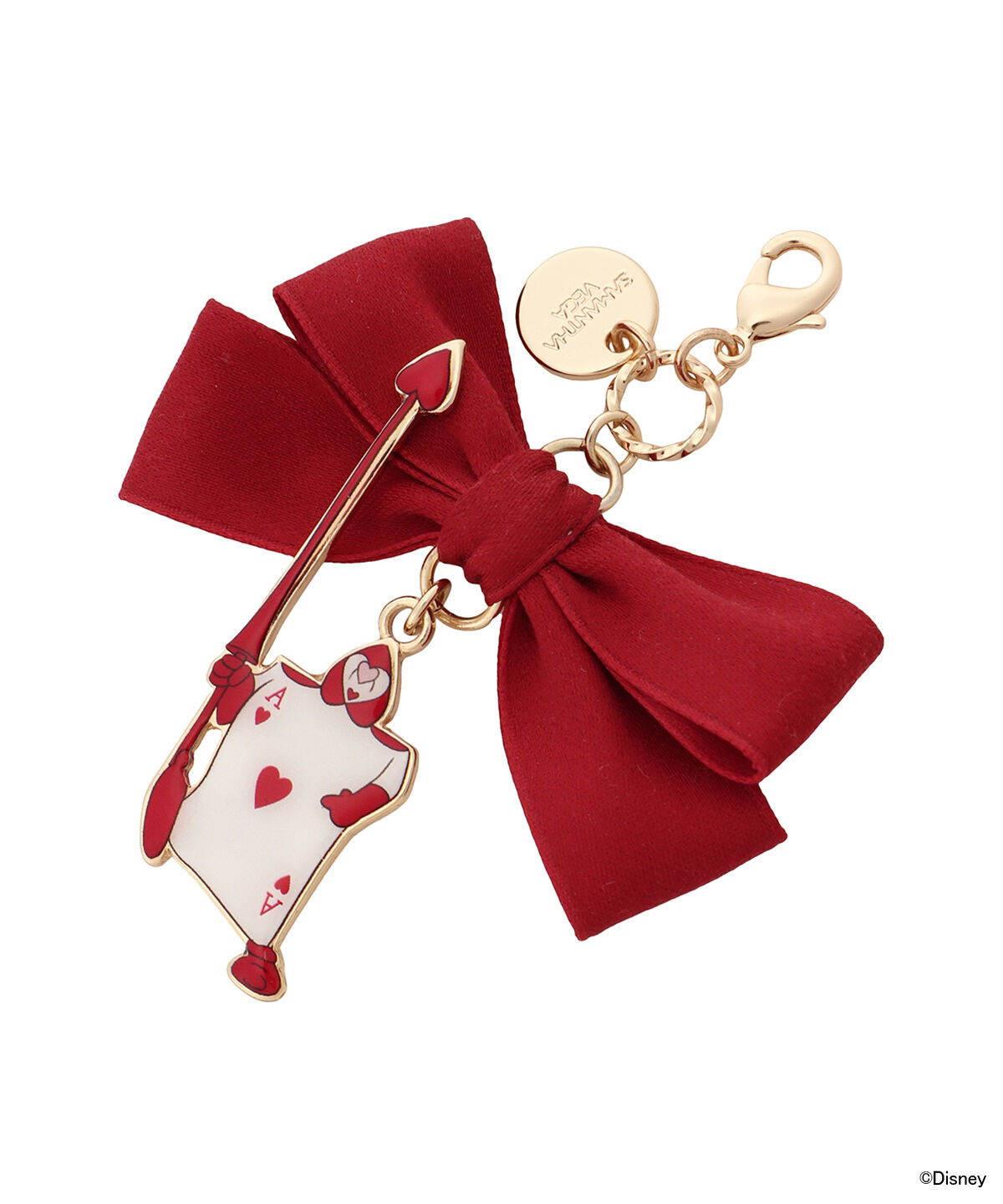 Samantha Vega「ディズニーヴィランズコレクション 「ハートの女王」 バッグチャーム」|チャーム・キーホルダー|