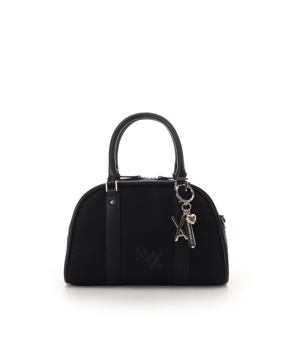 Samantha Vega「SAMANTHAVEGA&times;「VARZAR（バザール）」コラボコレクション ボストンバッグ」|ハンドバッグ|ブラック