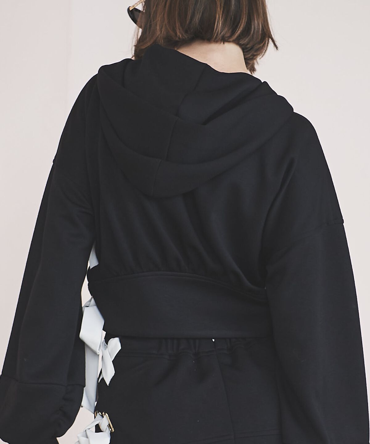 アンドクチュール「ダンボールポンチパーカーセットアップ」|ワンピース|