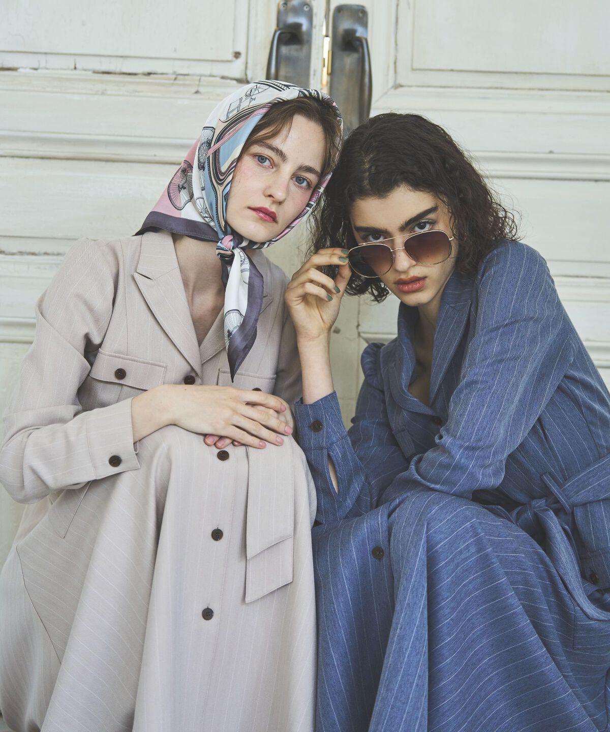 アンドクチュール「サファリシャツワンピース」|ワンピース|