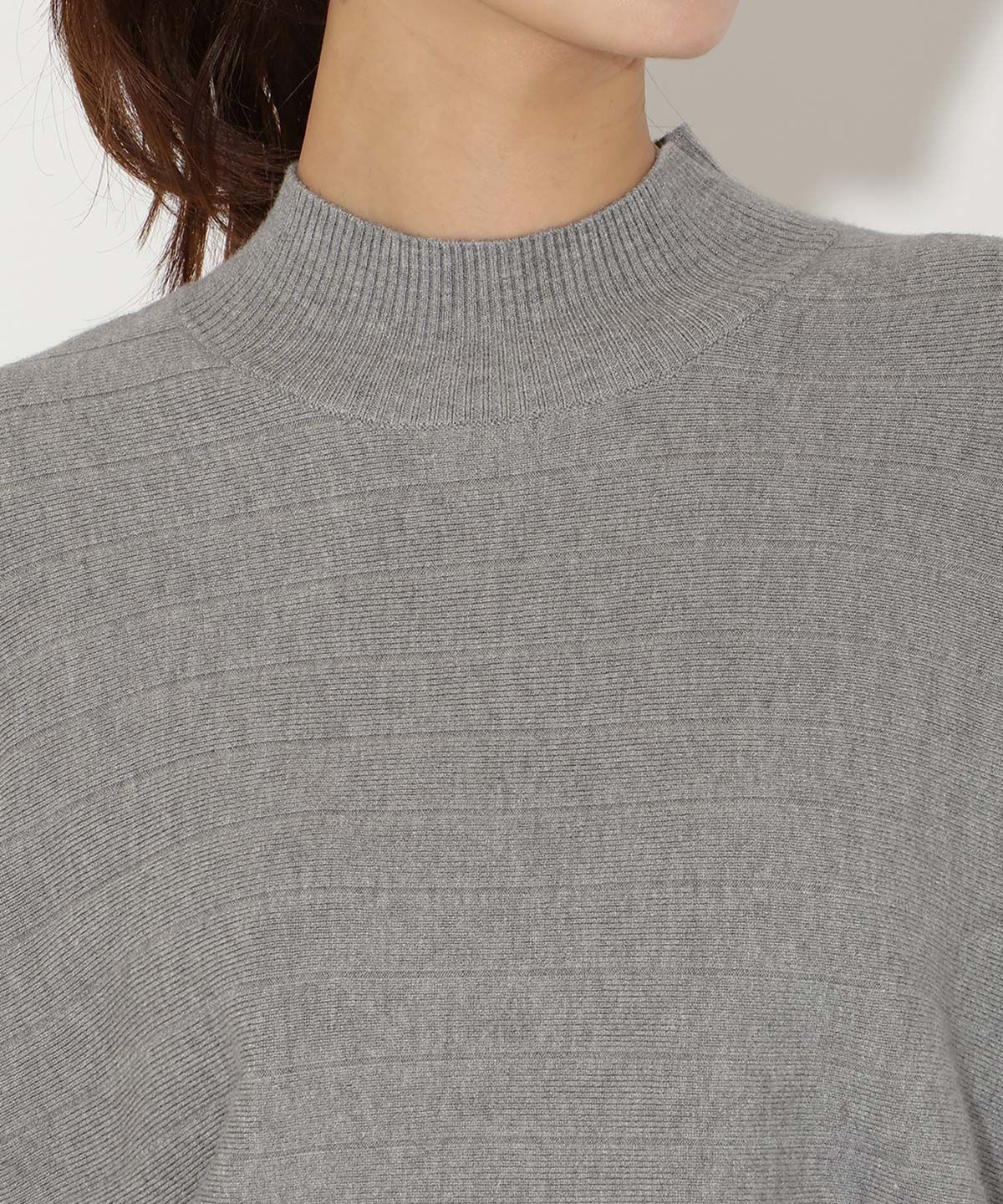 アンドクチュール「ワイドリブドルマンニット」|ニット・セーター|