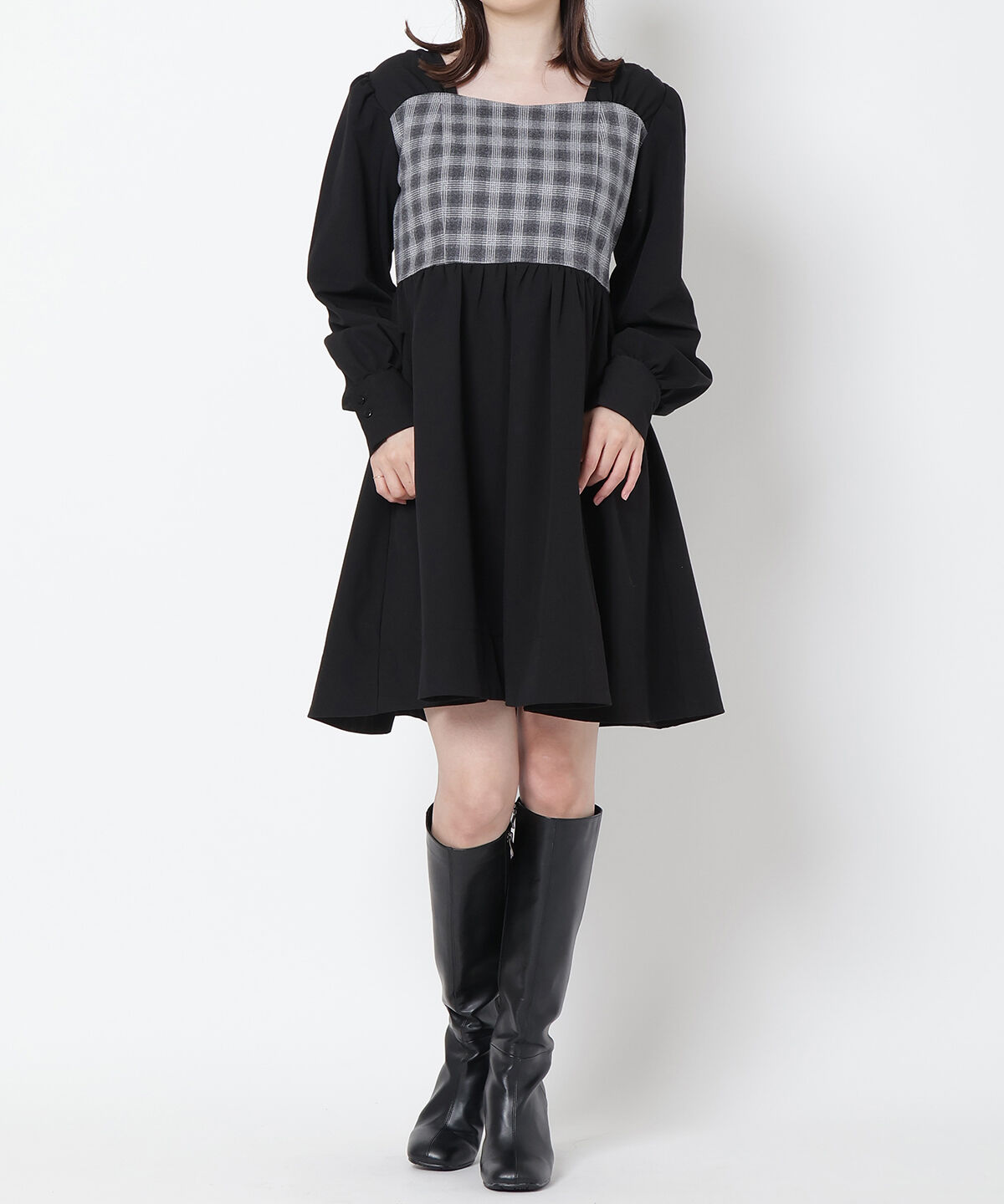 WILLSELECTION「ビスチェドッキングワンピース」|ワンピース|