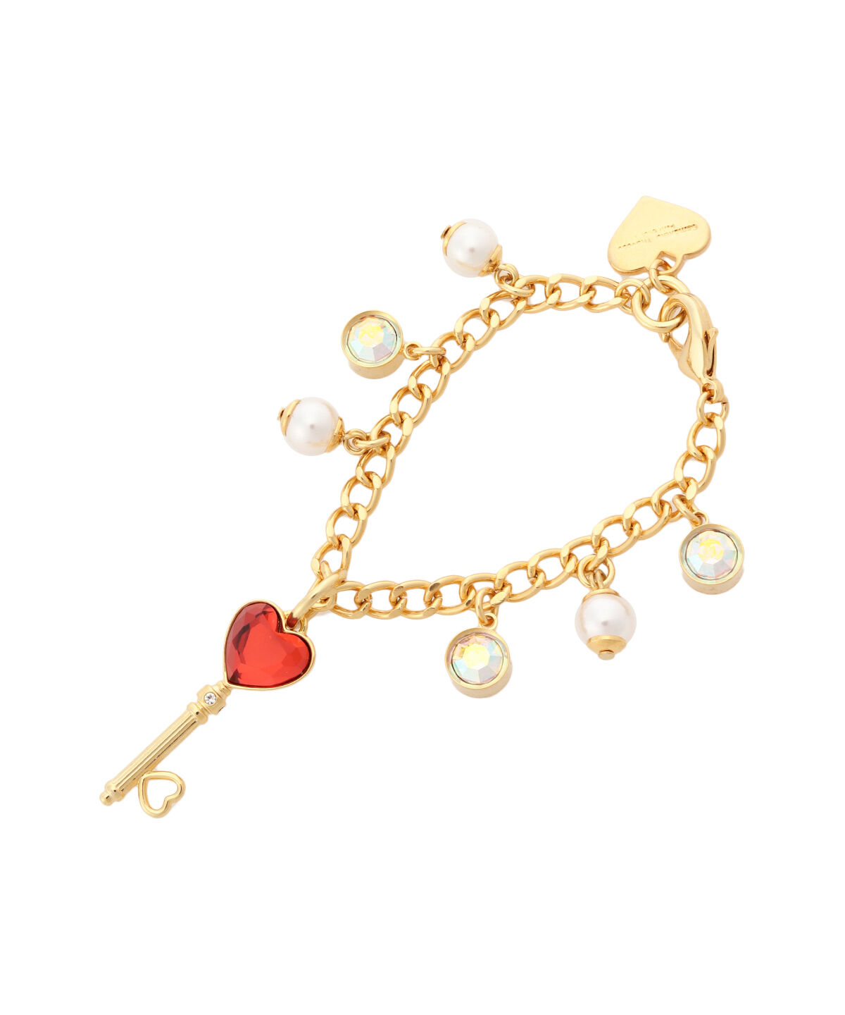 Samantha Thavasa Petit Choice「ハートキー バッグチャーム」|チャーム・キーホルダー|レッド