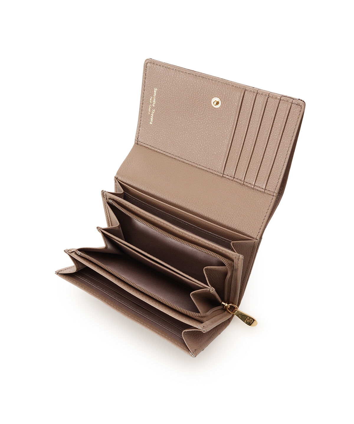 Samantha Thavasa Petit Choice「エナメルキルティング 二つ折り財布」|財布|