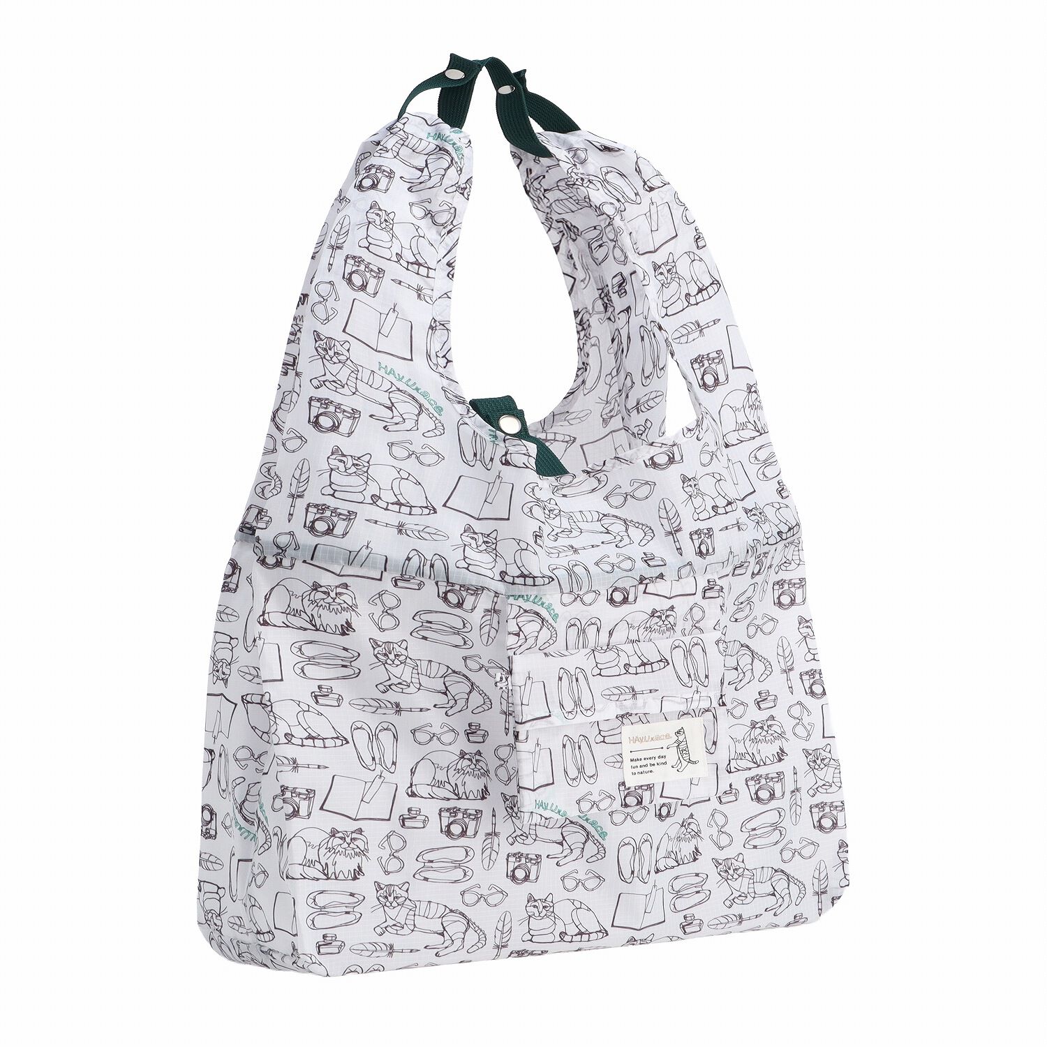 ace.「ace.／エース HAyU マルシェバッグ 折りたたみバッグ エコバッグ お買物バッグ 17871」|トートバッグ|