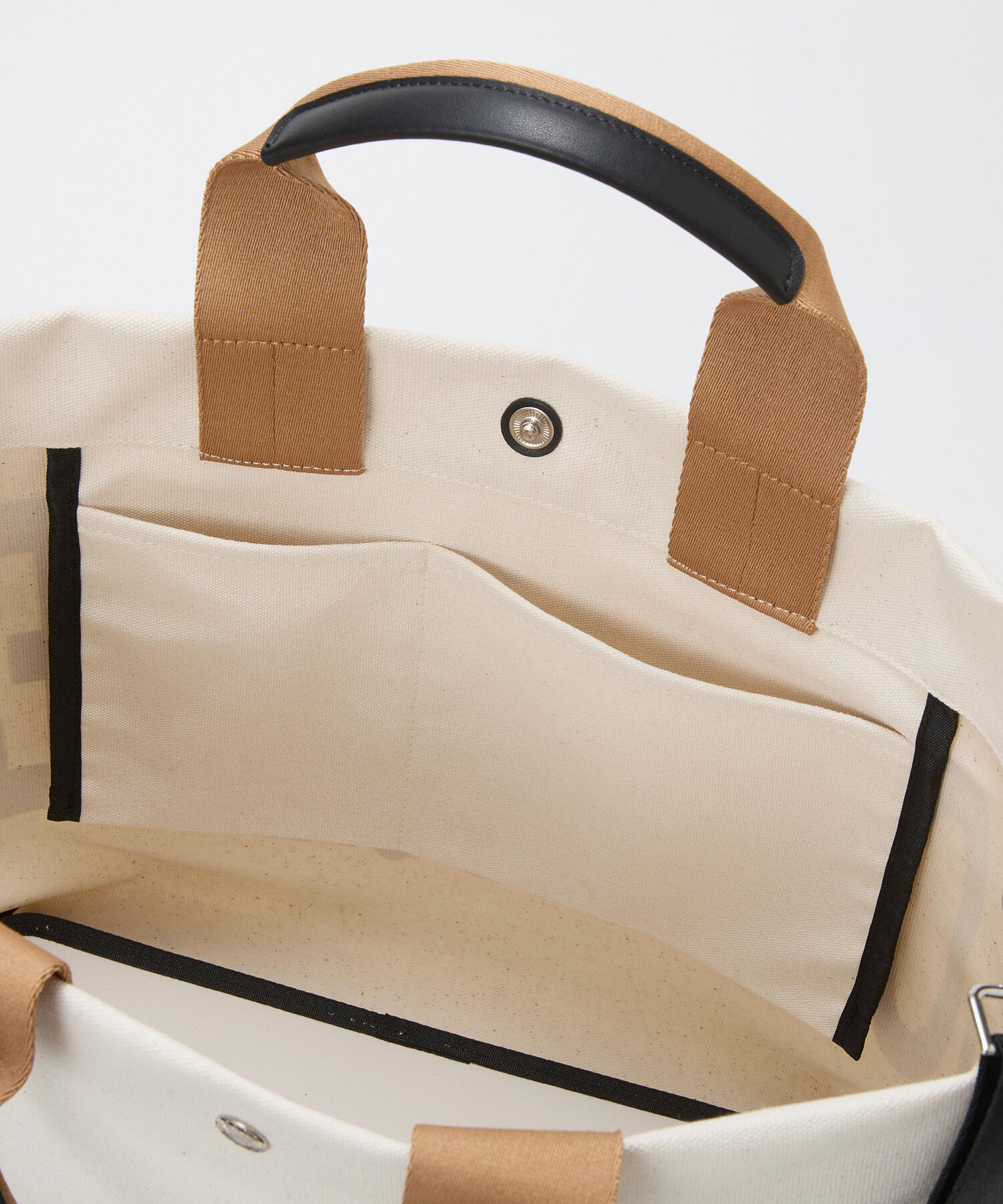 TOPKAPI BREATH「【Breath TOPKAPI】シティ プリント キャンバス 2way トートバッグ / A4対応」|トートバッグ|