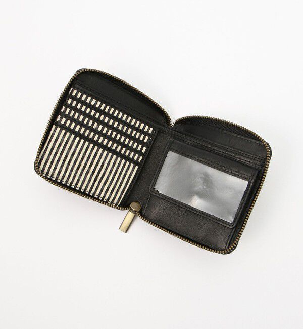 O MY BAG「【オーマイバッグ】ソニー スクエアウォレット/ブラック ナチュラルレザー/財布 メンズ レディース」|財布|