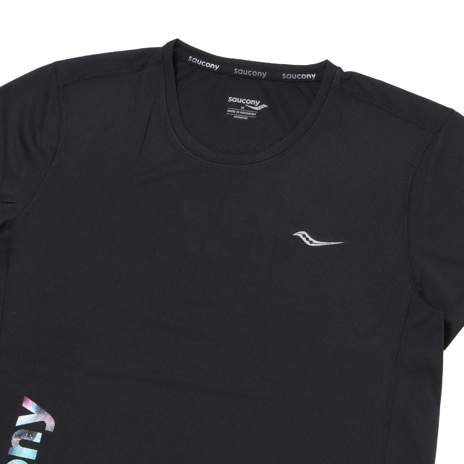 saucony「【SAUCONYｱﾊﾟﾚﾙ】W STOPWATCH GRAPHIC S/S」|Tシャツ・カットソー|
