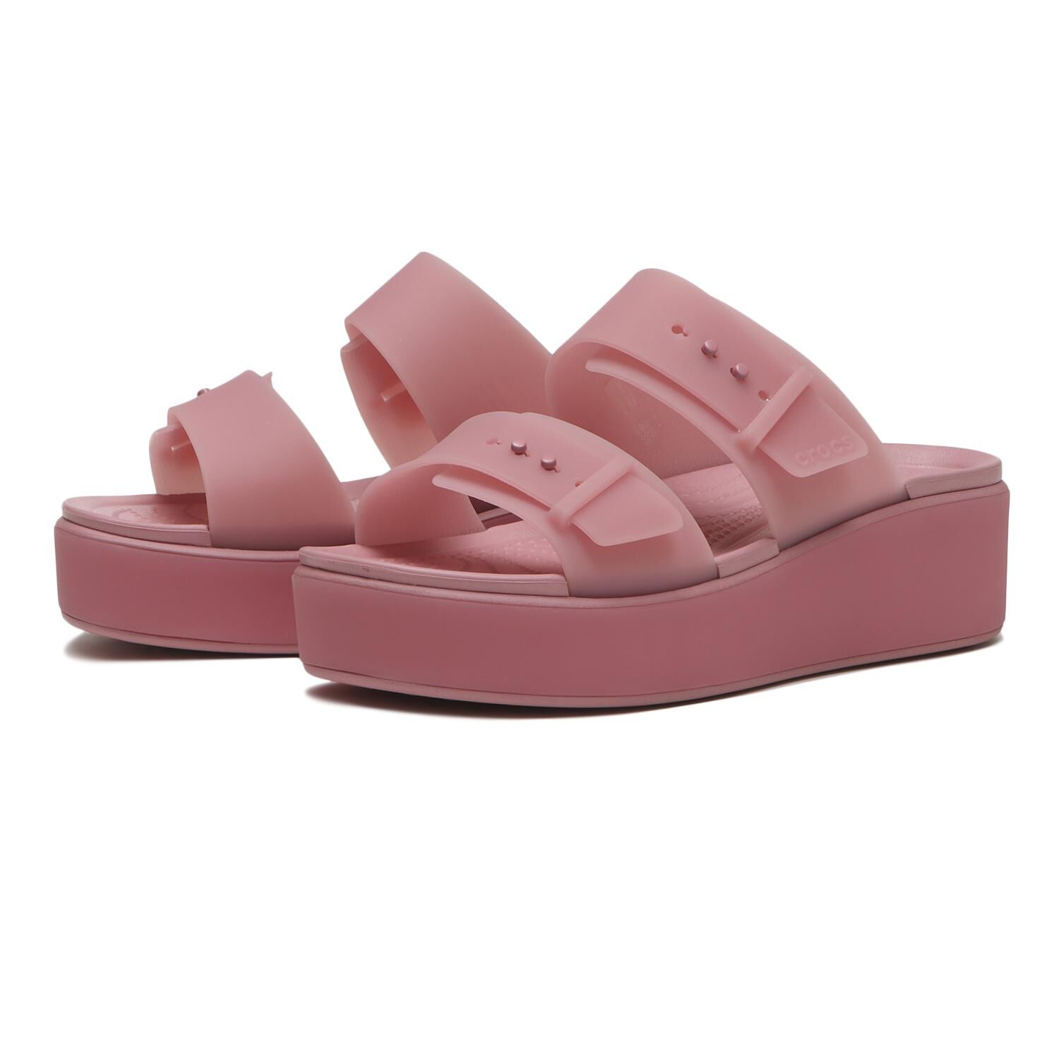 crocs「【crocs】BROOKLYN BUCKLE FROSTED W」|サンダル|