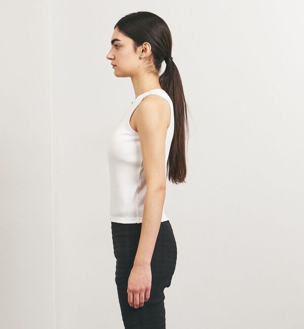 UNITED ARROWS「＜TO UNITED ARROWS＞C/PLA リブ タンク ブラトップ」|スポーツ|