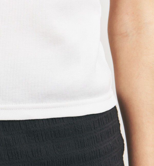 UNITED ARROWS「＜TO UNITED ARROWS＞C/PLA リブ タンク ブラトップ」|スポーツ|