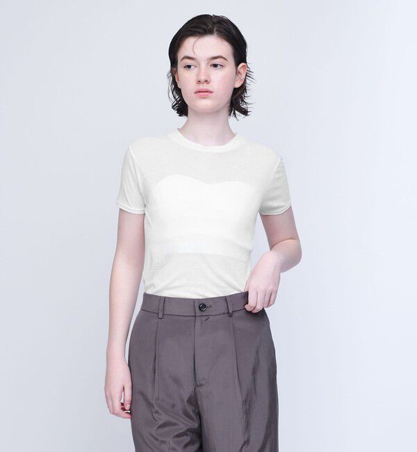 AEWEN MATOPH「＜AEWEN MATOPH＞シアー Tシャツ」|Tシャツ・カットソー|