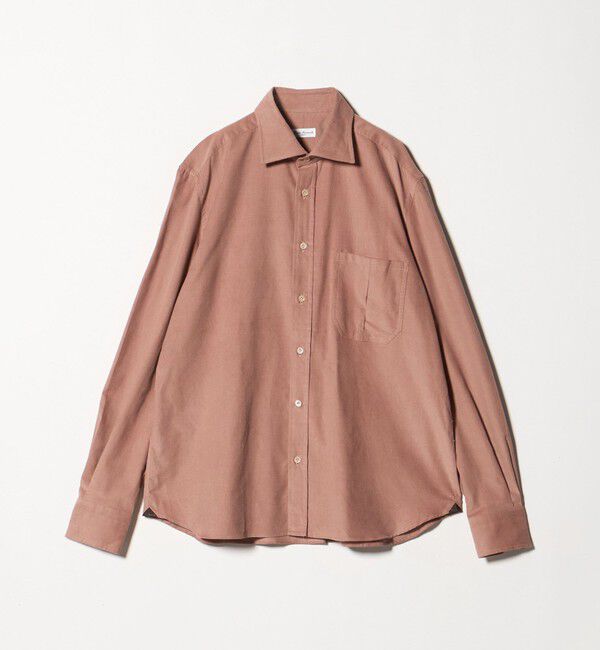 UNITED ARROWS「＜ERRICO FORMICOLA＞GIANNI/コーデュロイシャツ」|シャツ・ブラウス|LT.PINK