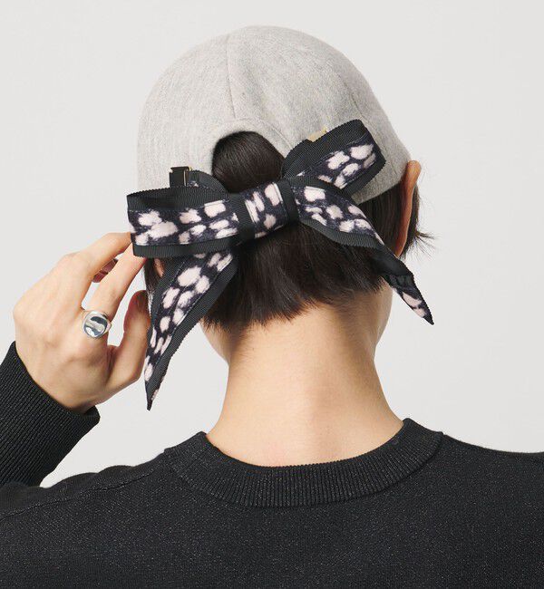UNITED ARROWS「【別注】＜Athena New York＞KELLY LEOリボン キャップ」|キャップ・キャスケット|LT.GRAY